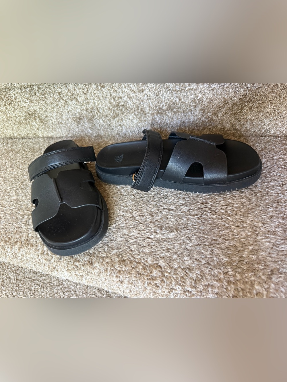 Wild Fable Black Slide Sandals - Picture 2 of 5